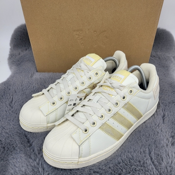 New adidas Parley x Superstar 'Off White' GX6970 Men's Shoes Size 10.5 - Picture 1 of 8